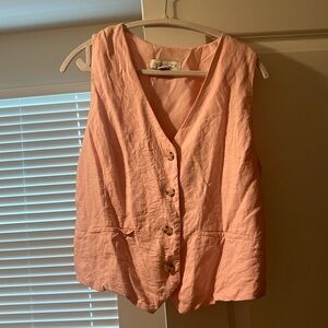 Light pink vest